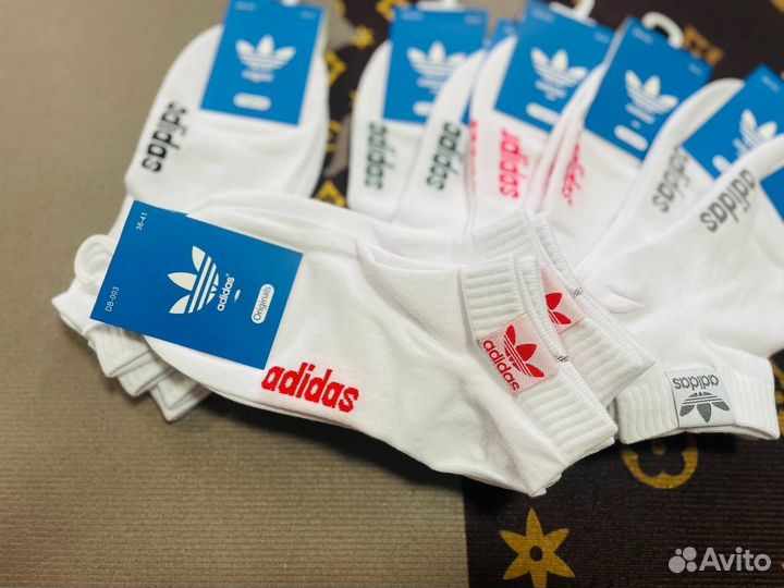 Носки белые женские Adidas