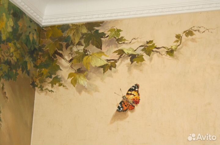 Роспись и реставрация мебели, стен