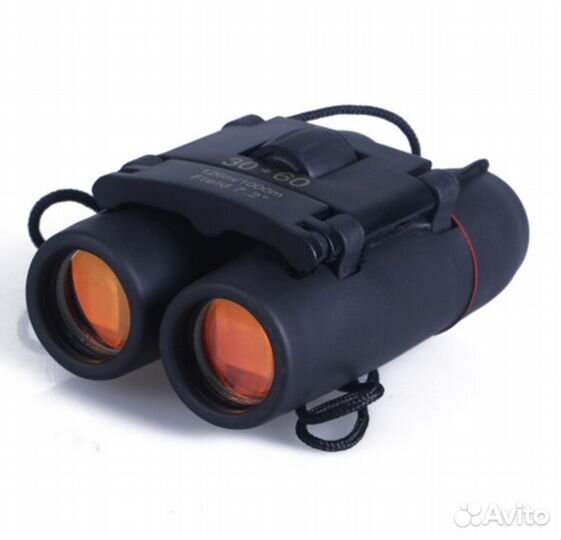 Компактный складной дневной бинокль 30Х легкий