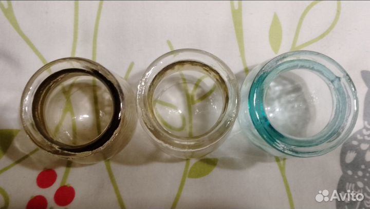 Банки медицинские стеклянные СССР. В наличии 12шт