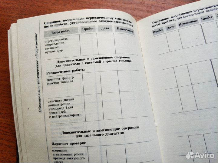 Записная книжка водителя