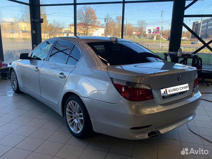 Чип тюнинг BMW 5 series 525d E60 197 лс 3.0