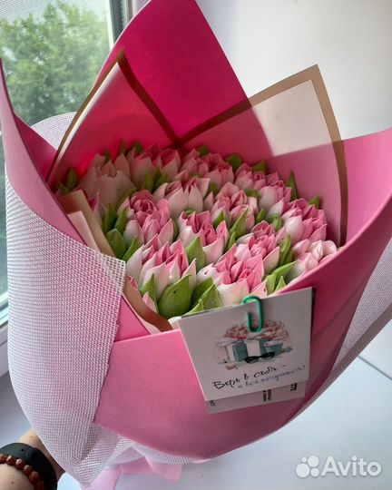 Съедобные букеты из зефира