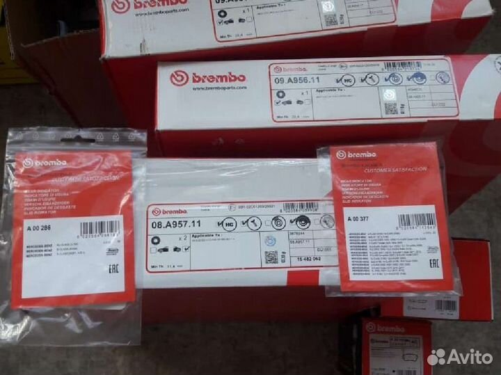 Тормозные компоненты для Мерседес W166