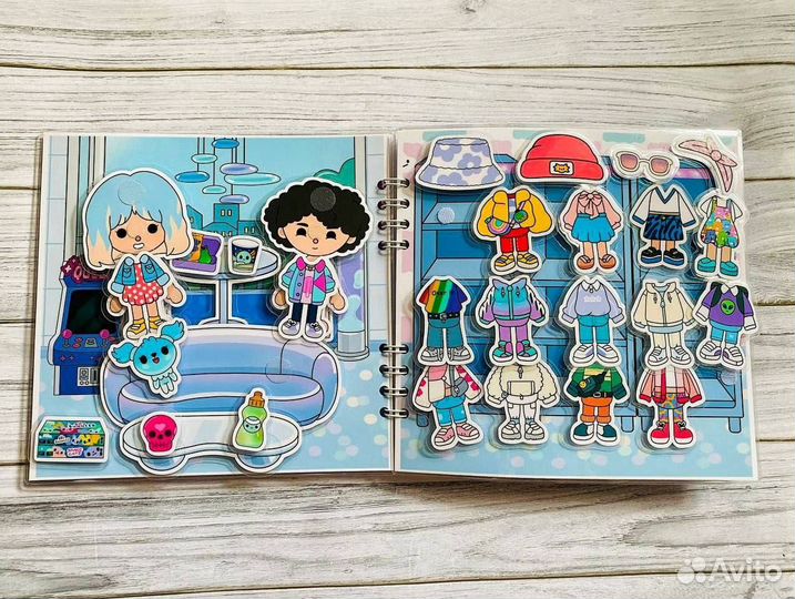 Альбом на липучках Тока Бока Уикенд 90-х