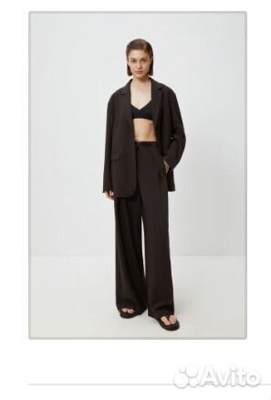 Брюки широкие с ремнем 12 storeez xxs