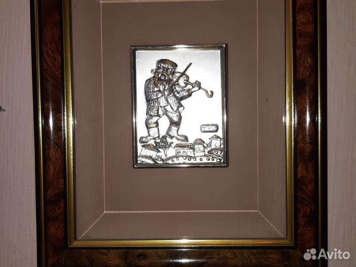 Картины-панно. Серебро, мозаика, шелкография