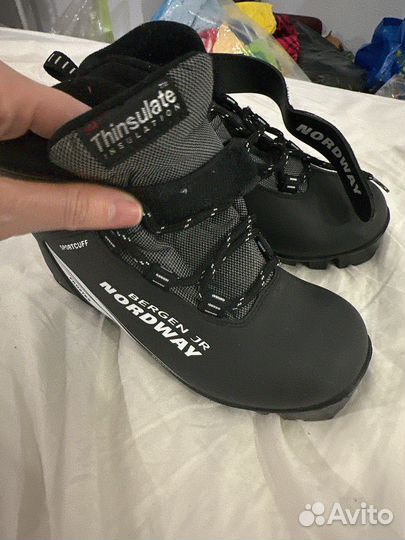 Лыжные ботинки детские 34