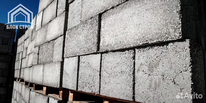 Полистиролбетон строительный блок (Теплобетон)