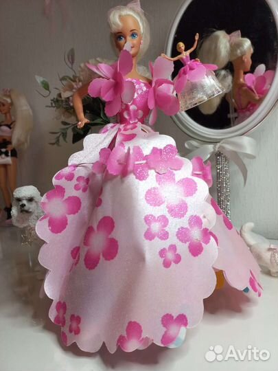 Платье для барби 90х, blossom beauty barbie