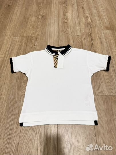 Burberry поло на мальчика оригинал