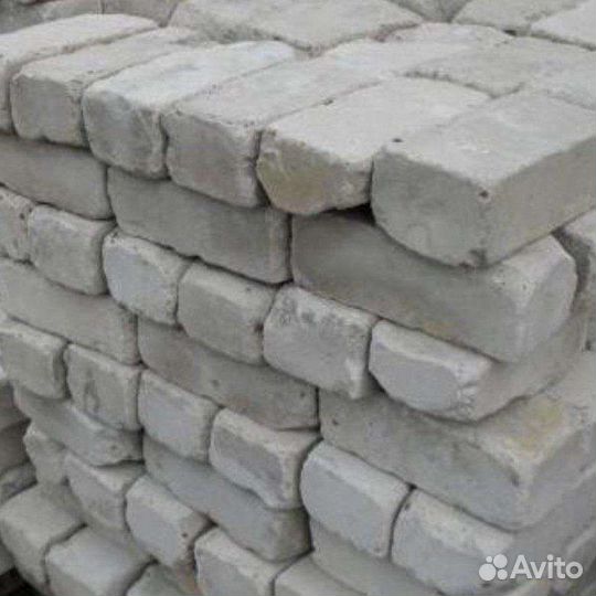 Кирпич силикатный бу