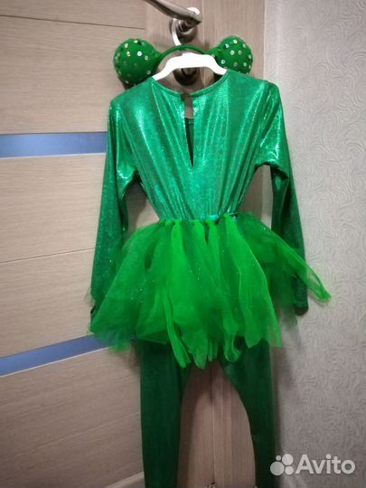 Новогодний костюм лягушки