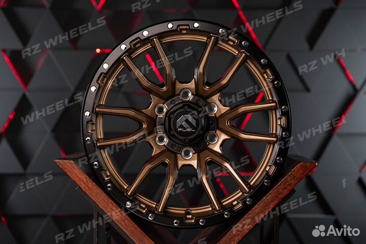 Диски Fuel R17 6x139.7 Bronze