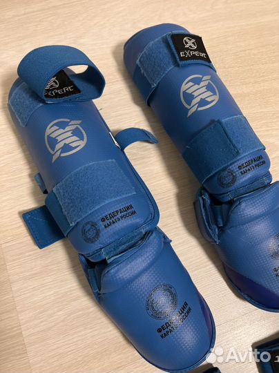 Защита голени и стопы для каратэ, перчатки