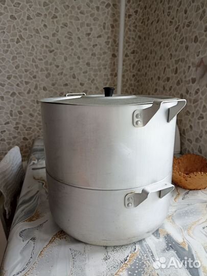 Мантоварка алюминиевая бу