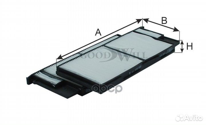 Фильтр салона AG6922KCF Goodwill