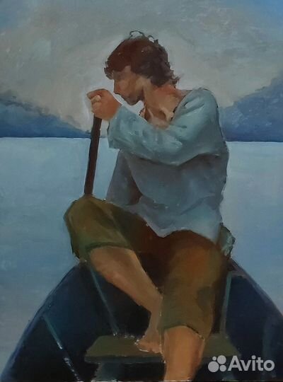 Картина портрет маслом на заказ