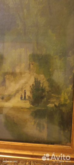 Старинная картина. Николай Крымов 1947г