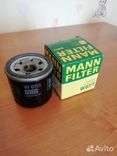 Фильтр масляный W67/1