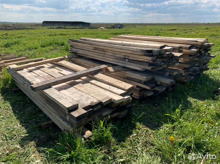 Доска бу сосна 50х120х5000