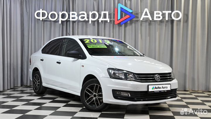 Volkswagen Polo 1.6 AT, 2019, 145 000 км