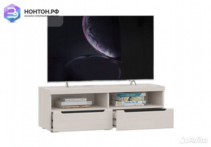 Тумба под тв 3 Эколь сандал светлый