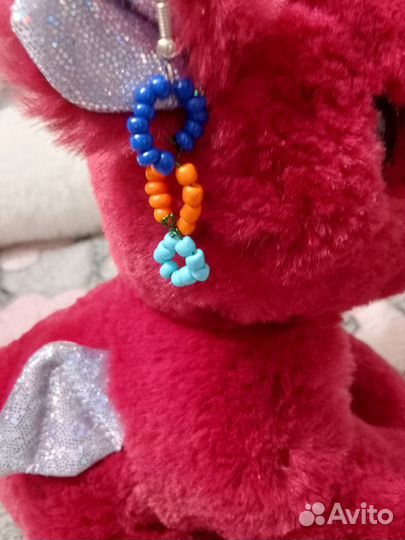 Серги из бисера