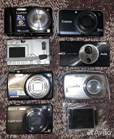 Компактный фотоаппарат / на запчасти