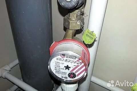 Замена, установка счётчиков воды