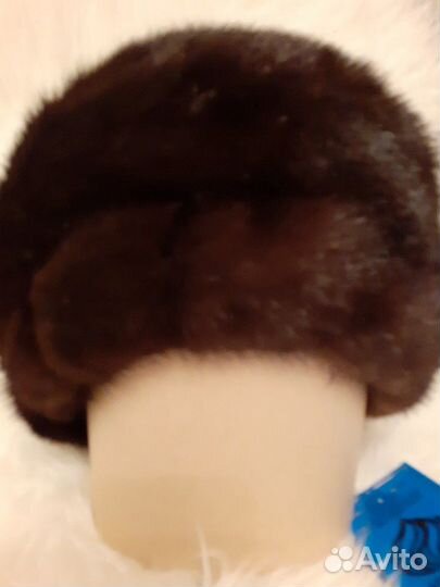 Шапка норковая новая