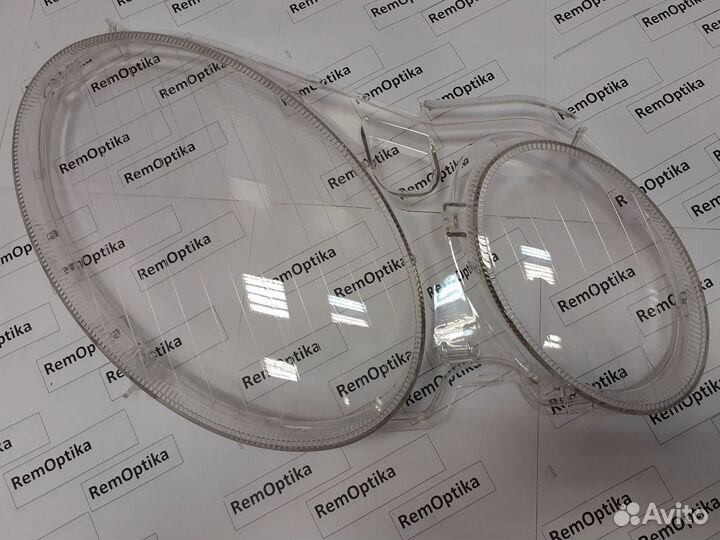 Стекла фар Mercedes W211 левое правое Мерседес 211