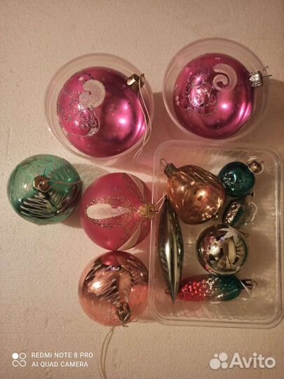 Новогодние игрушки СССР