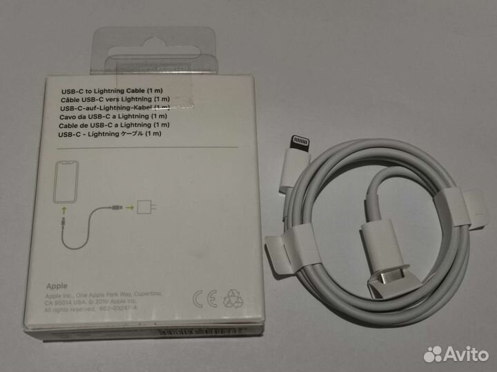 Оригинальный кабель apple iPhone type-c