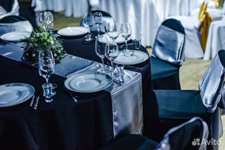 Аренда универсальных чехлов на стулья, Аренда бант