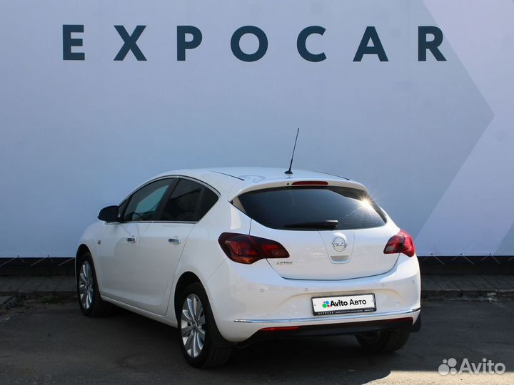 Opel Astra 1.6 AT, 2013, 173 000 км