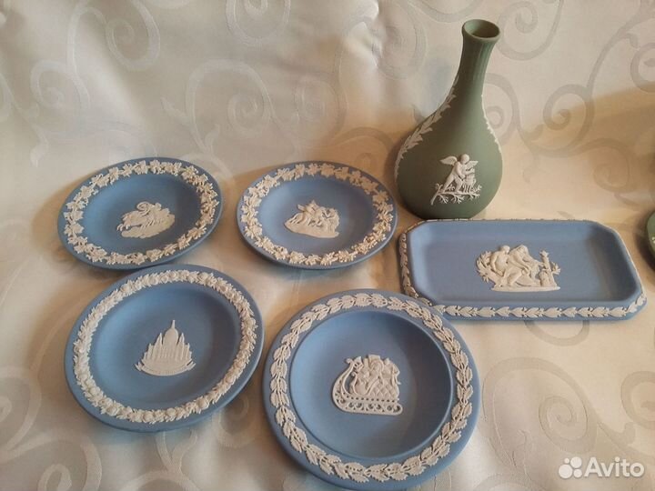 Шкатулка вазочки подсвечник тарелки Wedgwood Англи