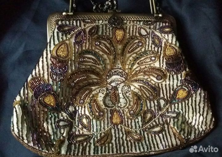 Сумка вечерняя бисер.40-е годы Германия