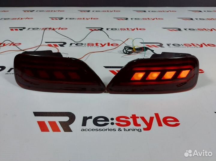 Катафоты в задний бампер Nissan Patrol 62 K1979