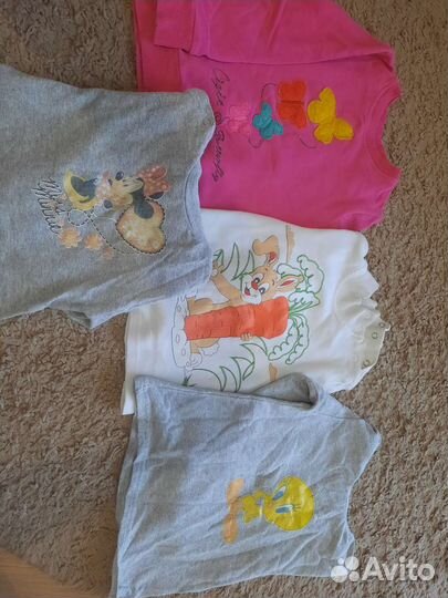Пакет одежды для девочки 86 92 см