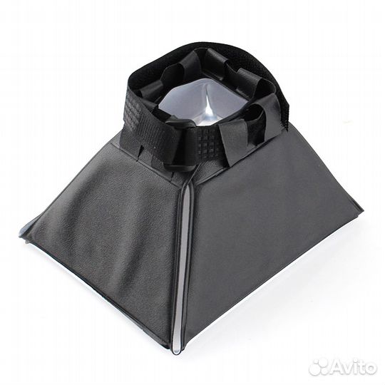Рассеиватель, софтбокс на вспышку 10x12 см