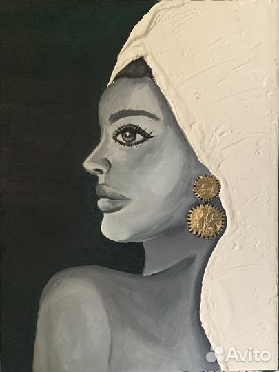 Картина маслом на холсте