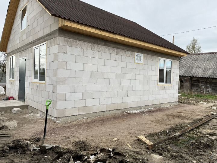 Дом 62 м² на участке 8 сот.