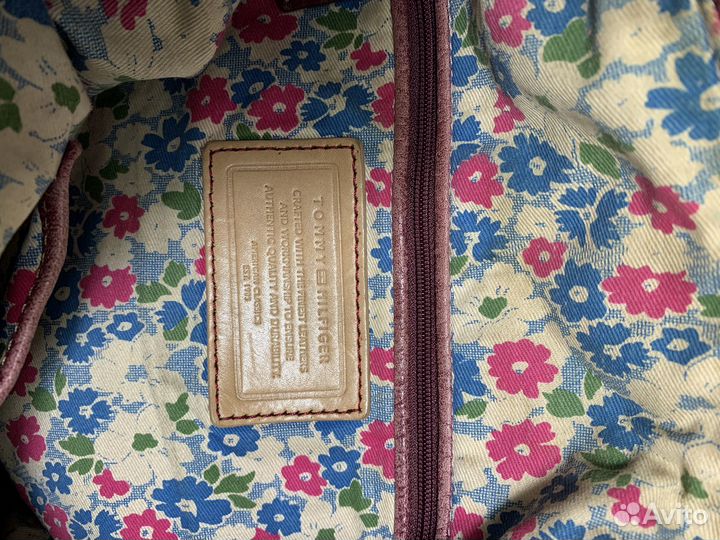 Сумка натуральная кожа Tommy Hilfiger