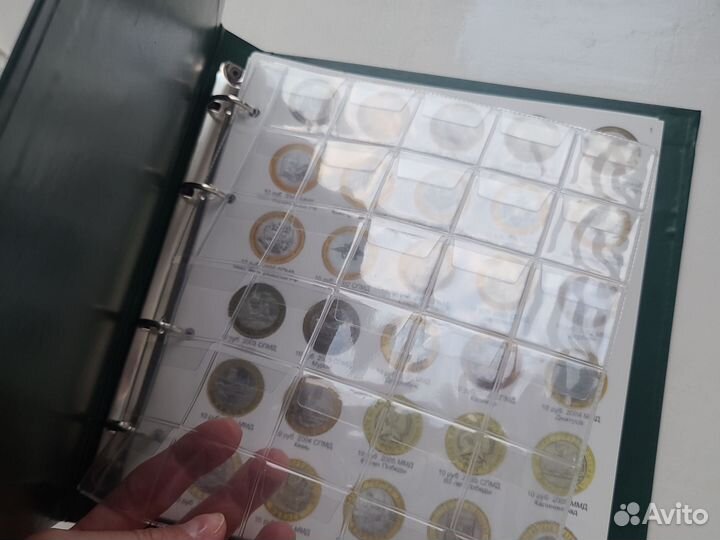Альбом для монет 10 рублей