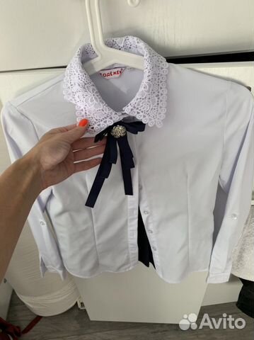 Блузка школьная р.140