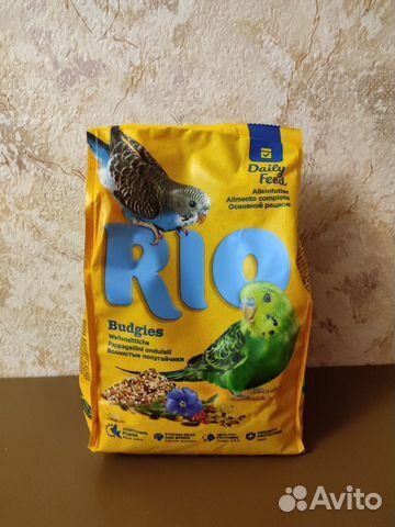 Корм rio для волнистых попугаев купить в Москве | Животные и зоотовары ...
