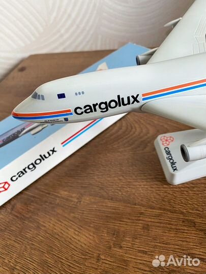 Модель самолета Boeing 747-400F Cargolux