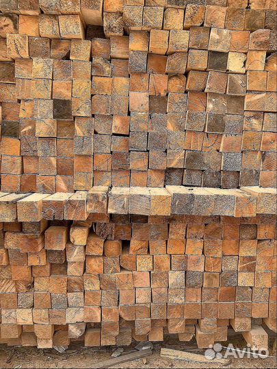 Брус обрезной 100х100 2 сорт