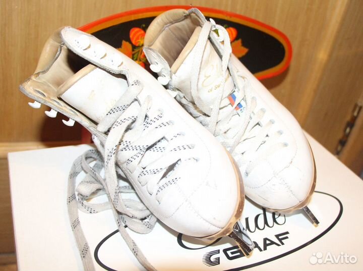 Профессиональные коньки graf 30 размер